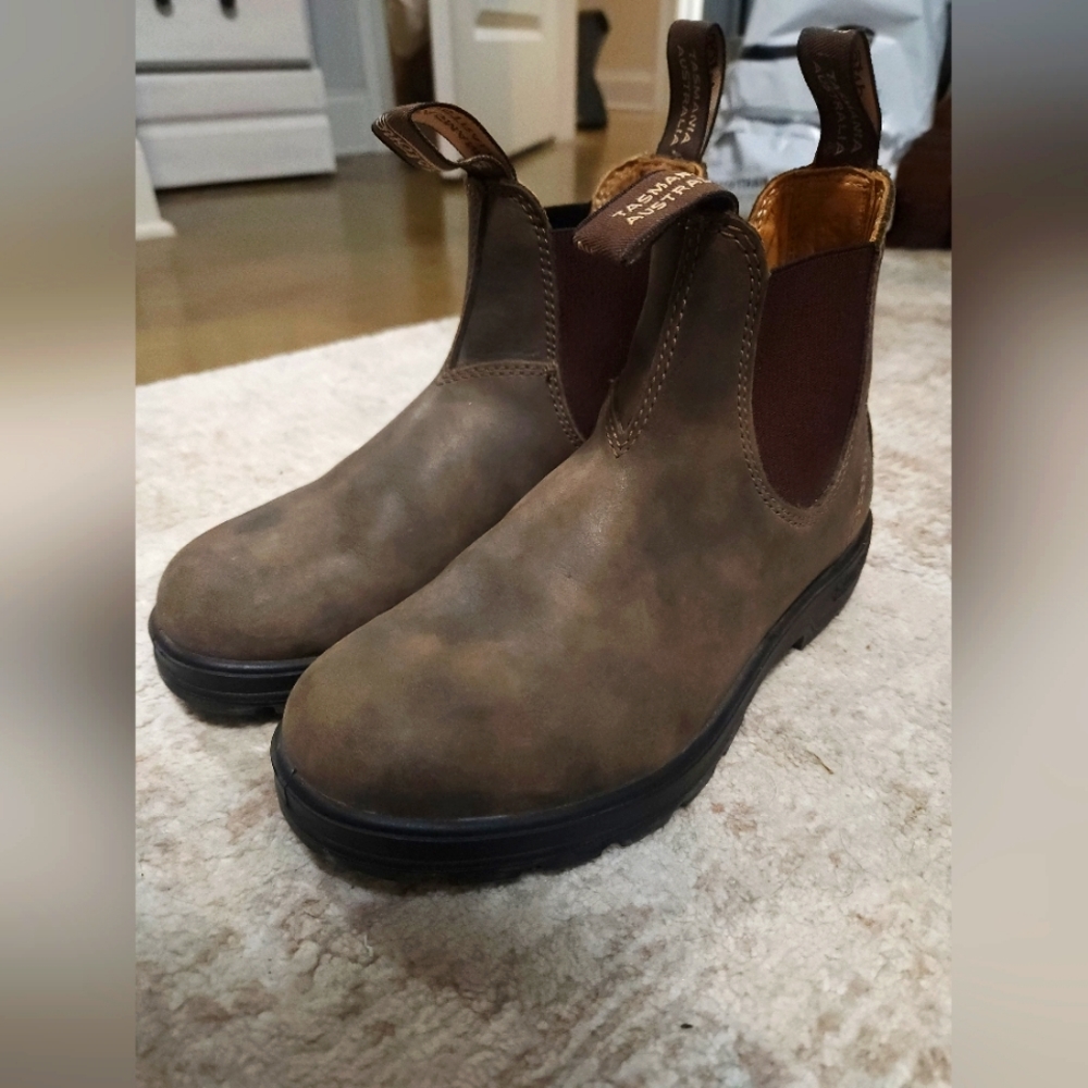 Blundstone Chelsea Suede Women's Boot Rustic Brown